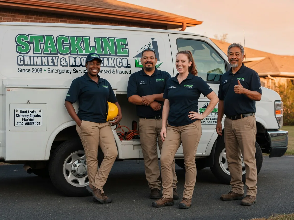 Chimney flashing repair company in Tulsa, OK